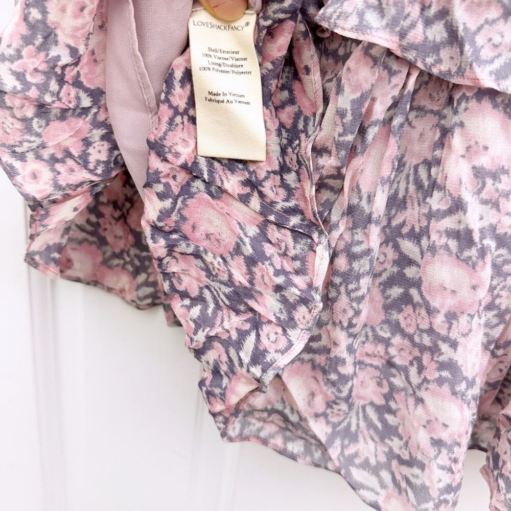 LoveShackFancy Ruffle Mini Skirt - Picture 9 of 12